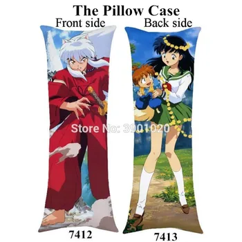 Cartoon Inuyasha Higurashi Kagome objímanie telo pillowCover anime Gintama Tokio Ghou dlho obliečka na Vankúš domov Prispôsobiť darček