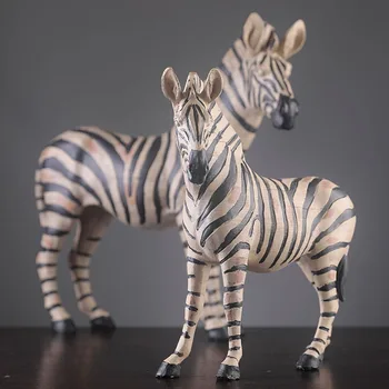 Kniha Polica Dekorácie, Ozdoby Kreatívne Retro Živice Zebra Socha & Sochy Zvierat Nábytok Domáce Dekorácie Artware Dary