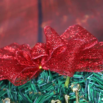 40 CM Posypeme Gule Vianočný Veniec, Vianočné Ozdoby Prívesok Domov Dverí Visí Dovolenku Dekorácie Dodávky