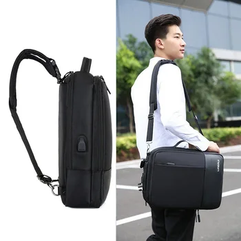 Vysoká Anti-theft Notebook Batoh Nepremokavé Racksack s USB Portom pre Cestovného ruchu DOG88