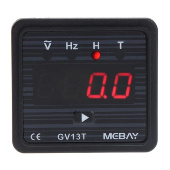 GV13T AC220V Generátor Digitálny Voltmeter Frekvencia Hodinu Test Panel Meter 6XDD