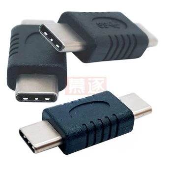 USB-C Samec Samec Adaptér Priamo Drobné Typ C Adaptér USB 3.1 Typu C Konektor Konvertor