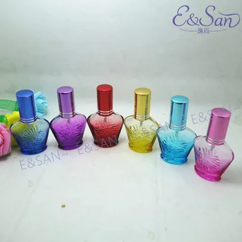 P52-10 ML sprej farba chryzantéma-tvarované parfum sklo postrekovačom prázdnu fľašu 100KS/VEĽA