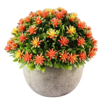 Umelé Rastliny Ozdobné Realisticky Elegantné Falošné Kvety, Črepníkové Rastliny Domáce Dekorácie