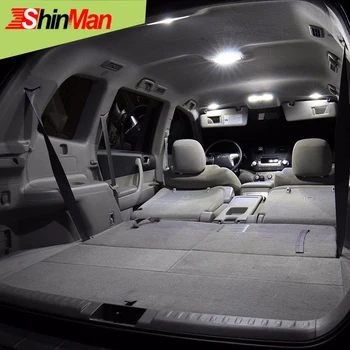 ShinMan16x LED AUTO Ľahkého Auta Interiérové LED osvetlenie Vozidla Na Land Rover Discovery Interiérové LED Svetla kit 1989-1998 LED Auto svetla