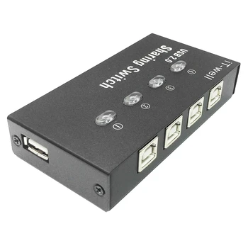 TO-Dobre, 4 Porty Manuálne Prepínanie 4 v 1 Z USB Počítača Zdieľanie Tlačiarne, Zariadenia pre Skener/U Diskov/Card Reader/Tlačiareň/Kopírovanie