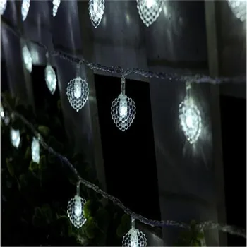 3M 20LED String Svetlo Plastové LÁSKA Srdce Party Dekorácie Star Víla String Osvetlenie Pre Vnútorné Svadobné Spálne Obývacia izba