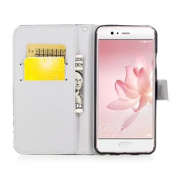 Pre Huawei Ascend P10 P10Lite 2017 P8 Lite P9Lite P9 Lite 2016 Y5II Y5 2 2. pu kožené telefón puzdro flip stojan peňaženky farba krytu