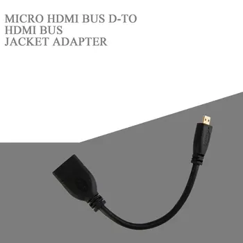 Micro Hdmi Samec D Hdmi Female Jack Kábel Adaptéra Konvertor 1080P Micro Hdmi Samec D Hdmi Female Jack Adaptér
