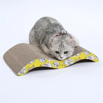 Cat Kitten Papiera, Lepenky, Vlnitého Poškriabaniu Rada Pad Scratcher Posteľ Pazúry Starostlivosť O Posteľ Mat Pazúry Starostlivosti Vysokej Kvality