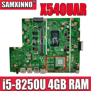 SAMXINNO X540UAR Notebook základná Doska Pre Asus X540UB X540UBR X540UA X540UV REV 2.0 Doske W/ i5-8250U CPU 4 gb RAM