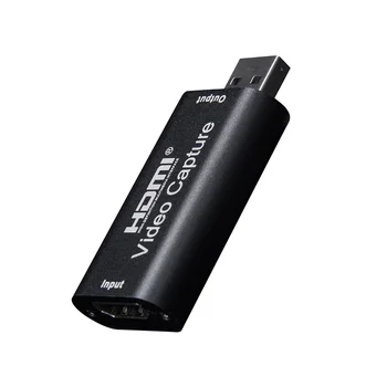 HDMI Video Capture Kartu, Video HDMI Karty 4K 30Hz 1080P USB 2.0 HDMI USB Video Zariadenie na digitalizáciu Dongle pre HD Live Streaming