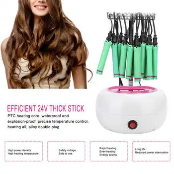 400W Vlasy Perm Stroj LED Digitálne Prenosné Vlasy, kulmy na vlasy, Stroj Holičstvo Salon Professional Hair Styling Zariadenia