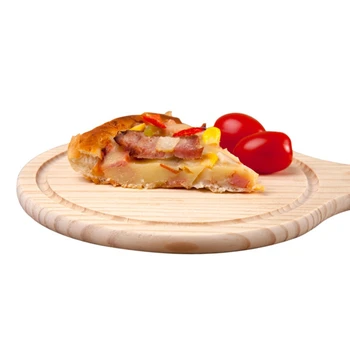 NOVÉ-Drevené Pizza Rada Pizzu Podnos, Tanier s Rukoväť Pizza Pečenie Zásobník Pizza Rezanie Palube Tanier na Pizzu Tortu Pečenie Nástroje Pizz