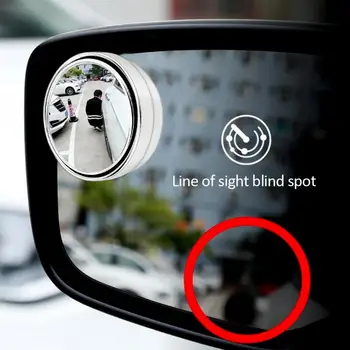 Nastaviteľné Ceyes Auto Príslušenstvo 360 Stupeň Nastaviteľné Spätné Zrkadlo, Automatické Bezpečnostné Zobrazenie Chodu Rearward Blind Spot Monitor
