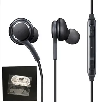 Hifi Káblové Slúchadlá Dual-Dynamické Quad-Core Reproduktor In-Ear Slúchadiel Do Uší Flexibilný Kábel S Mikrofónom Šport Beh Headset