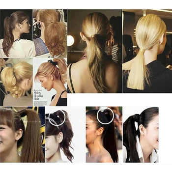 Móda Kórejský Parochňu Vlasy Copu Držiteľov Pletence Vlasy Twist Gumička Hlavový Most