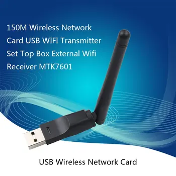 MTK7601 Usb Wifi Anténa Mtk7601 Bezdrôtovú Sieťovú Kartu Usb 2.0 150mbps 802.11 b/g/n Lan Adaptér S Otočná Anténa