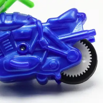 1PC Deti DIY Mini Motocykel Model Buliding Baby Puzzle Montáž Hračky pre Deti, Chlapci, Dievčatá, Narodeniny, Vianoce, Darčeky Náhodné Farby
