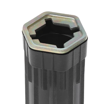 Šesťhranné 34 mm drez, umývadlo mixér nylon plastové zásuvky kľúča nástroje údržby-m35
