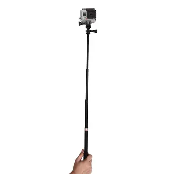 Telescoping Rozšíriteľný Pól Ručné & závit pre Statív Selfie Stick pre GoPro