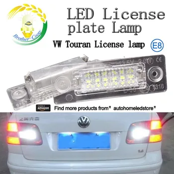 Led licencia svetlo Na Škoda Superb VW Caddy Golf Jetta Plus Passat Cimousint Transpiarter Auto LED Zdvorilosť Cargo Licencia Lampa