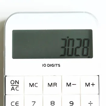 1 ks/Pack Prenosné Ručné Vrecku Smartphone-Tvarované 10-Digitálne Kalkulačka pre Školy Grafické efekty & Office