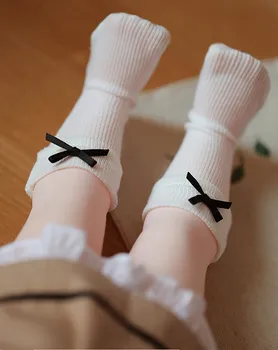 BJD bábika ponožky slovo stehna ponožky vzťahujú na 1/3 1/4 1/6 MSD DD salon bábika luk študent ponožky bábika príslušenstvo