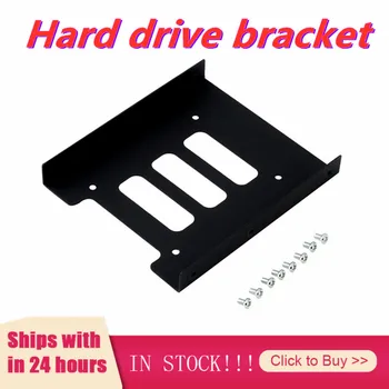 PC CU Pevný Disk Držiak Black (Solid State Drive) Držiak S 2.5