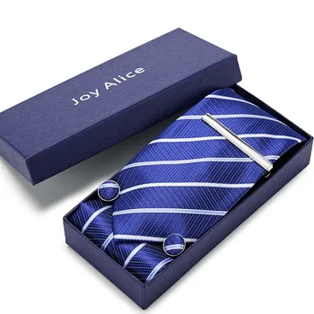 Darčeková krabička balenie mužov značky luxusné kravata vrecku štvorcové manžetové gombíky,pin Mužov krku väzby hodvábna kravata nastaviť manžetové gombíky vreckovku