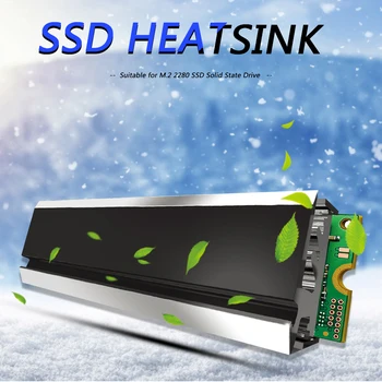 Zliatiny M. 2 SSD Chladič Cooler Rozptyl Radiátor 2280 ssd (Solid State Drive Tepla Chladenie Tepelné Pad pre Stolný POČÍTAČ SSD Chladič
